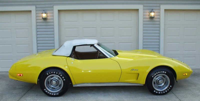 1975 Yellow Convertible Images